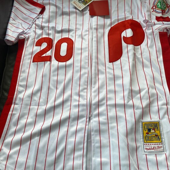 PHILADELPHIA PHILLIES MIKE SCHMIDT Men's JERSEY M,L,XL,2X by Mitchell & Ness - Picture 6 of 6
